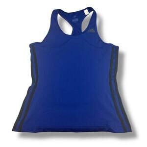 Adidas Royal Blue Athletic Tank with Black Accents XS Climalite